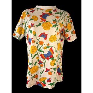 Sari-Sari Store Butterfly Graphic White Tee Unisex US Sz XS/S Philippines Made